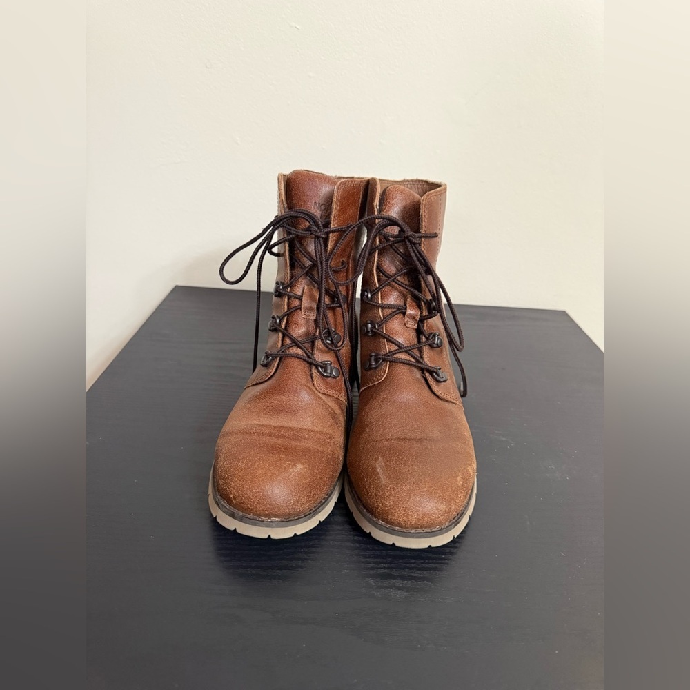 The North Face Boots Brown Ballard Lace II Ankle Women’s Leather Boots Casual 7 - Picture 2 of 8